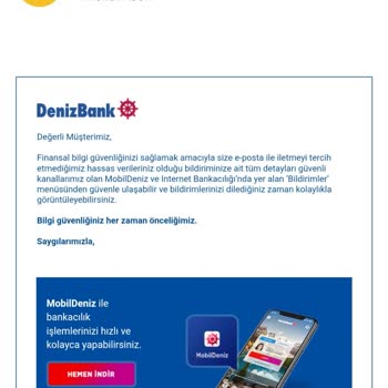 Denizbank Maaşlı Müşterisi Olmak İstemiyoruz.