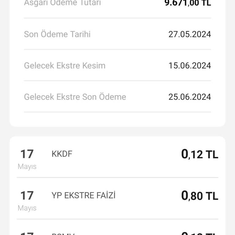 VakıfBank Kredi Kartı Ekstrede Faiz Alıyor