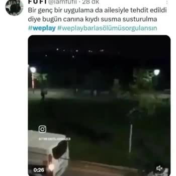 Weplay Yüzünden İntihar Ediliyor