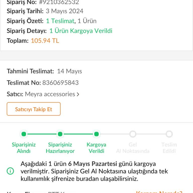 Trendyol’dan 15 Gün Boyunca Siparişimin Gönderilmemesi, Bilgi Alamamak