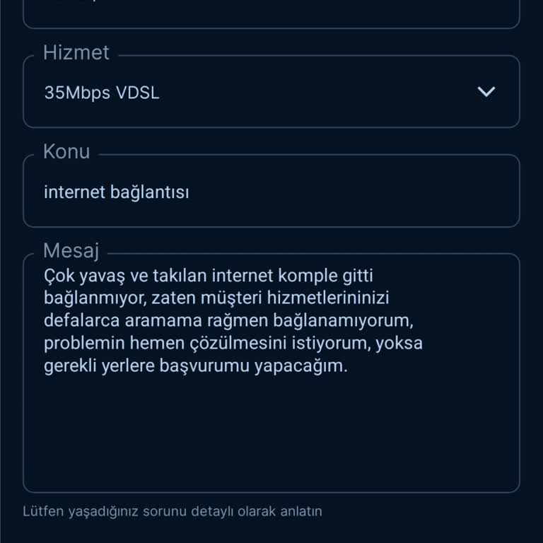 Comnet İnternet Hız Düşüklüğü Ve İnternetin Devamlı Kopması