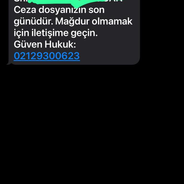 Güven Hukuk (Sms) Güven Hukuk SMS