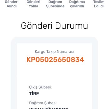 PTT Kargo Kargom Teslim Edilmedi