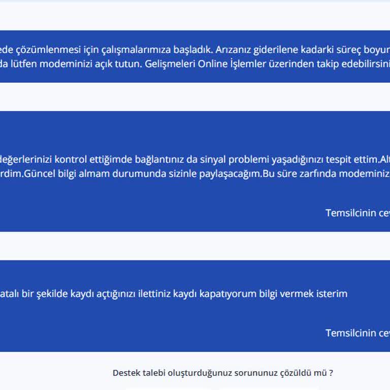TurkNet - İnternete Bağlanamıyorum Sürekli Kopuyor