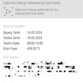 Taze Çiçek (tazecicek.com) Geç Teslimat Ve İlgisiz Müşteri Hizmetleri.