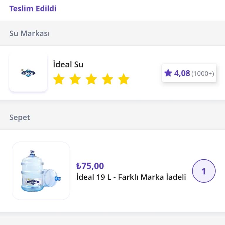 İdeal Su Su Siparişinde Yaşanan Sorunlar Ve Müşteri Mağduriyeti
