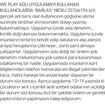 WePlay Panel Yüzünden Öldüren Kardeşimiz