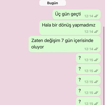 Seda Kobal Değişim Talebim Yanıtsız Kaldı!