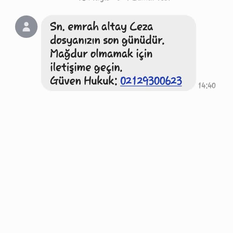 Güven Hukuk (Sms) Hukuki Süreçte Yanlış Adresleme Sorunu