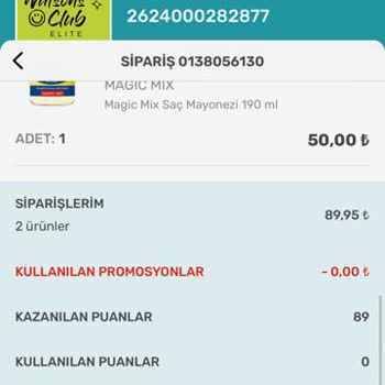 Watsons İade Edilen Ürünlerin Ücretini Eksik Yatırdı!