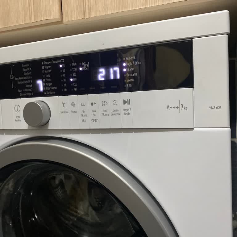 Arçelik Çamaşır Makinem Servisten Sonra Çamaşırları Kötü Kokulu Çıkarıyor