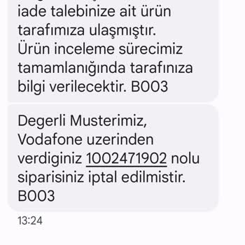 Vodafone Telefon Siparişimde Yaşanan Tatsız Süreç
