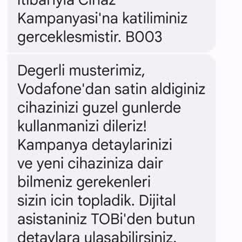 Vodafone Telefon Siparişimde Yaşanan Tatsız Süreç
