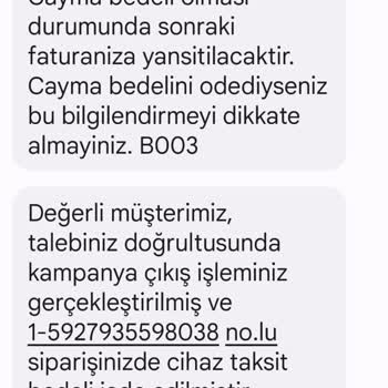 Vodafone Telefon Siparişimde Yaşanan Tatsız Süreç
