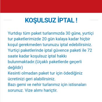 Prontotour Mağdur Edildim Erken İptalde%50 Kesinti