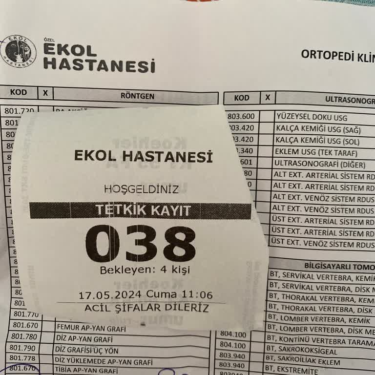 Çiğli Ekol Hastanesi Doktor Tavrı