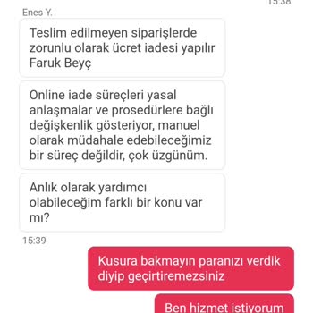 Krispy Kreme Siparişim 1 Buçuk Saatte Gelmedi