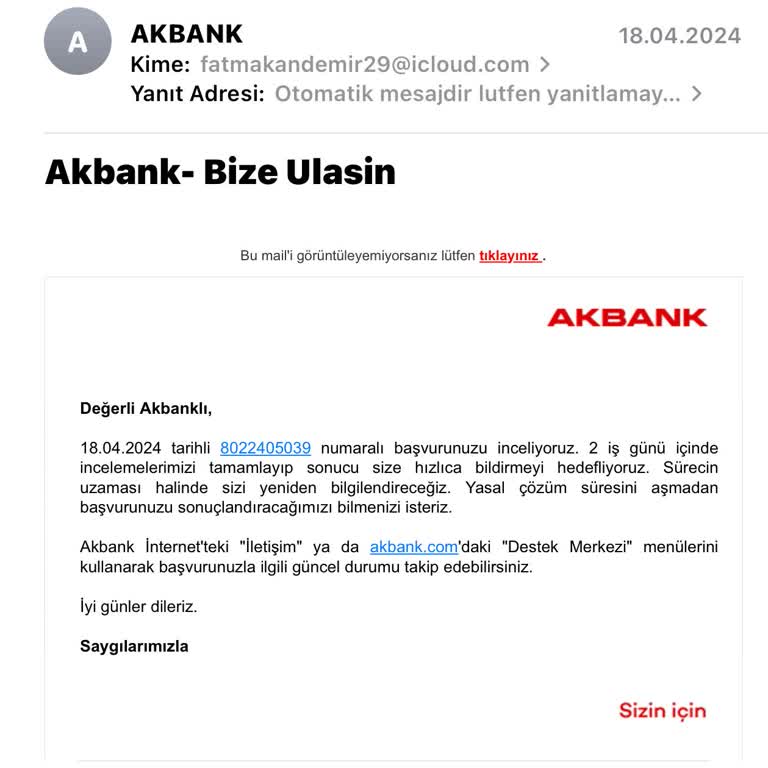 Akbank Yüklenmeyen Çip Para