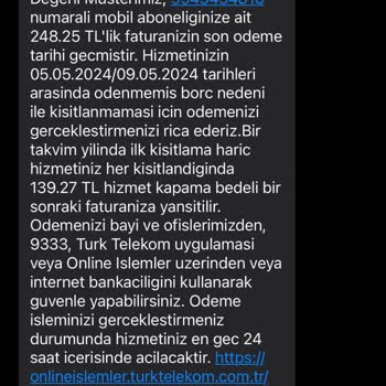 Türk Telekom Fatura Şoku Ve Haklarımın İhlali!