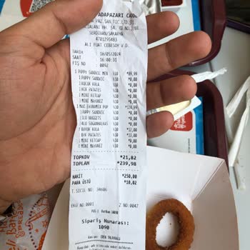 Serdivan Popeyes'te Görsel İle Ürün Uyuşmazlığı Ve Kötü Müşteri Hizmetleri