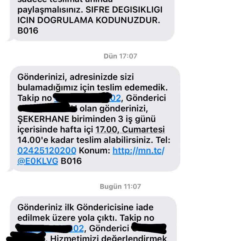 MNG Kargo Kargom Erken İade Edildi, Mağduriyet Yaşıyorum!