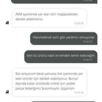 Karaca Züccaciye Yedek Parça Bulunmaması Ve İlgisizlik