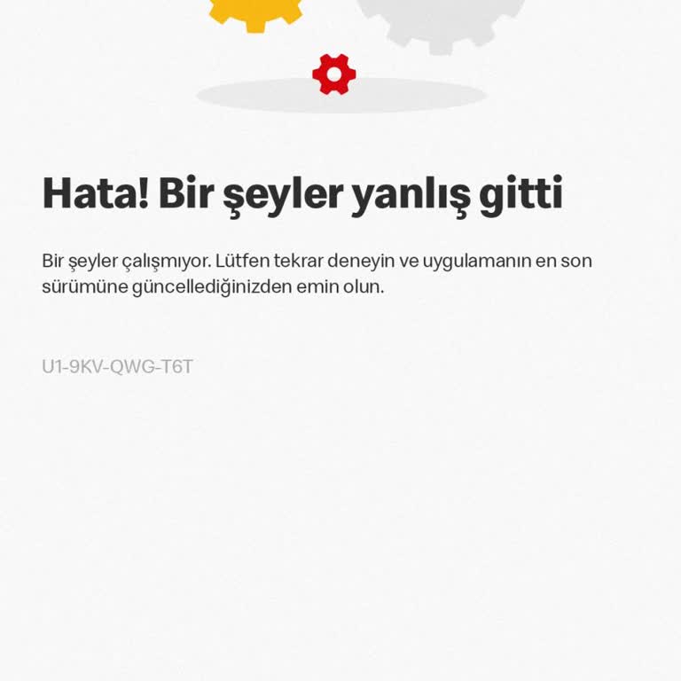 McDonald's Hata Oluşumu Nedeni