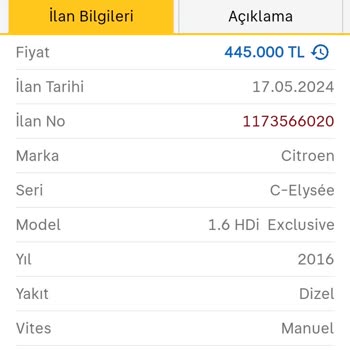 Citroen Hacizli Araba İlanda Nasıl Satılabilir Kendisinin Olmadığı Halde