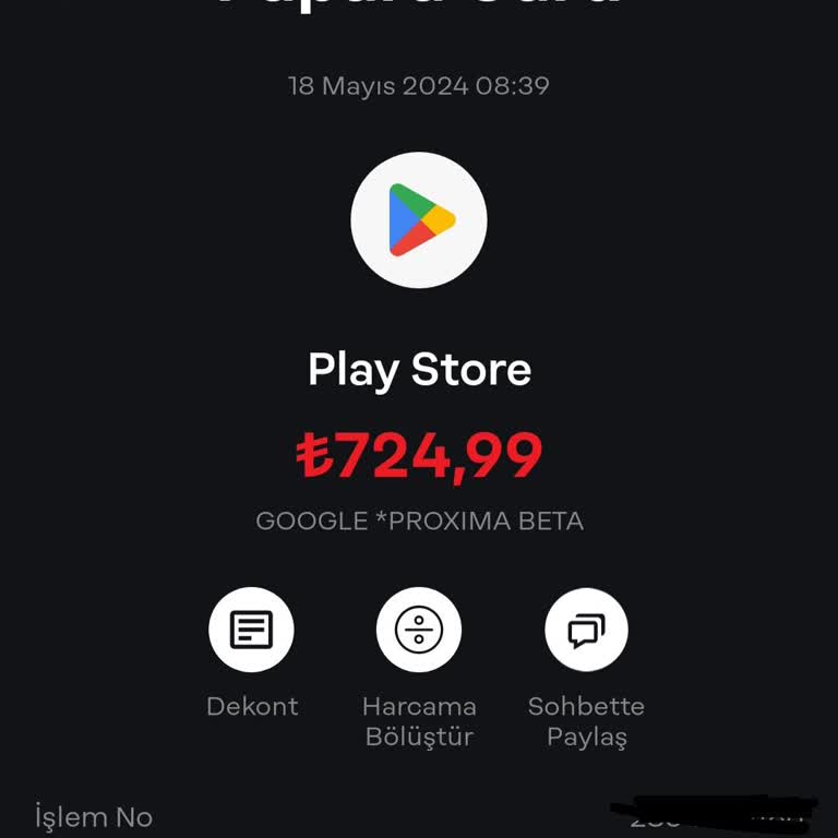 Papara Haberim Olmadan Param Çekildi