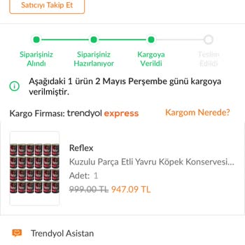 Trendyol Express Ürünüm Kargo Sırasında Ürünlerim Kayboldu.