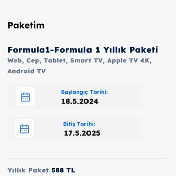 Todtv Formula 1 Üyelik Satıp, İnsanlara Formula 1 İzletmiyor.