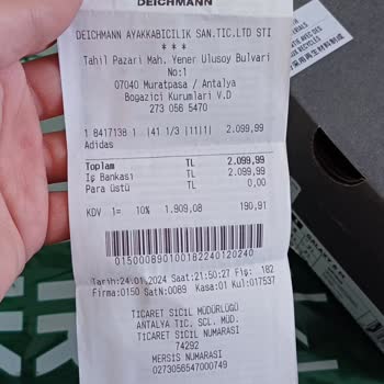Deichmann Markantalya Mağazası Müşteri Memnuniyetsizliği