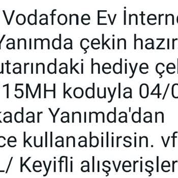 Vodafone Net Vodafone Her Şey Yanımda İndirim Kodu Hatası