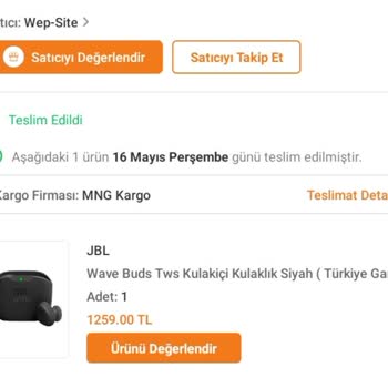 JBL Wave Buds Kulaklığımdan Kutusuna Koyunca Ses Geliyor