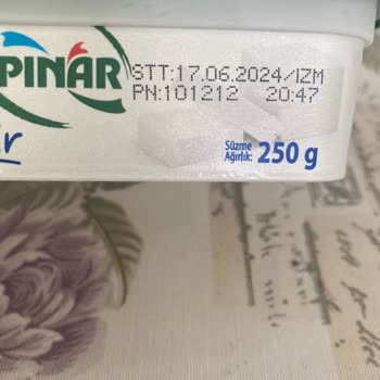 Pınar Et ve Süt Küflü Peynir Şikayeti