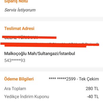 Domino's Pizza Soğuk Ürün Ücret İadesi Yapmadı