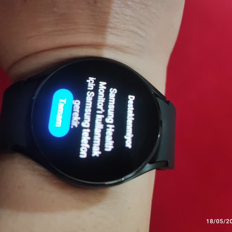 Samsung Health Uygulaması Ve Watch 5 Sorunu