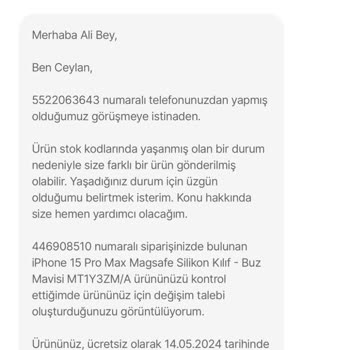 Hepsiburada İade Almama Sorunu
