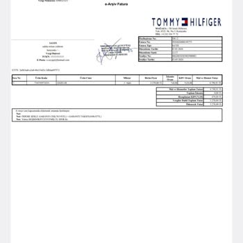 Tommy Hilfiger Paramı Aldı Urunu Göndermiyor Paramı Da İade Etmiyor.
