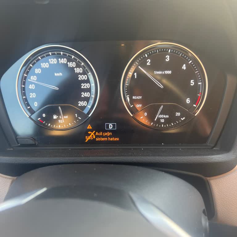 BMW Acil Çağrı Sistemi Hatası BMW X1