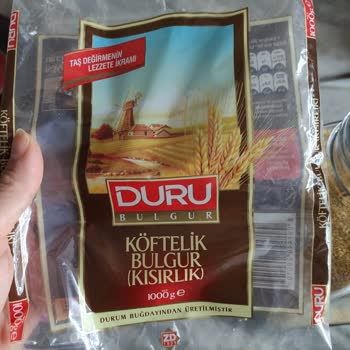 Duru Bulgur Güve Çıktı Topak Oldu
