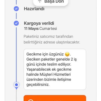 Hepsiburada Siparişim Teslim Edilmedi