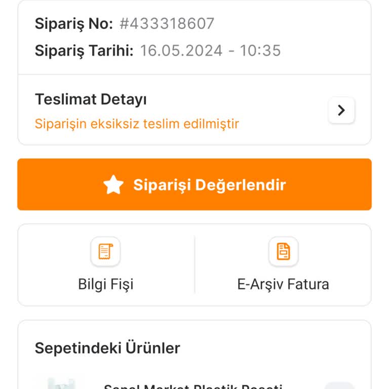 Migros Teslim Almadığım Ürünü Alınmış Gibi Gösterdi