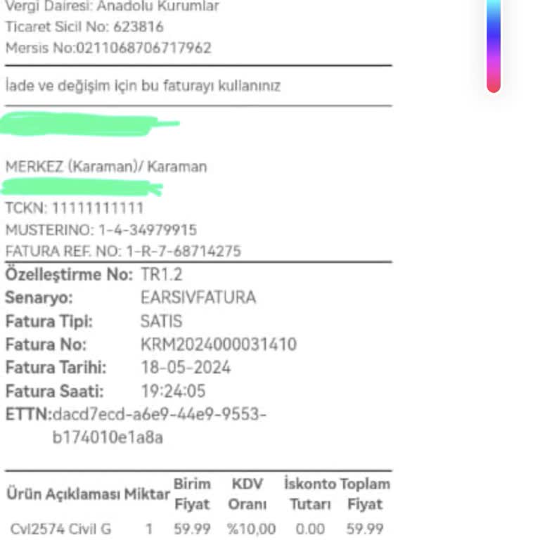 Yanıltan Etiketler CİVİL'de.