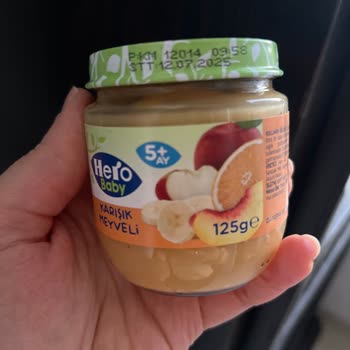 Hero Baby Küflü Karışık Meyveli Kavanoz Mama!