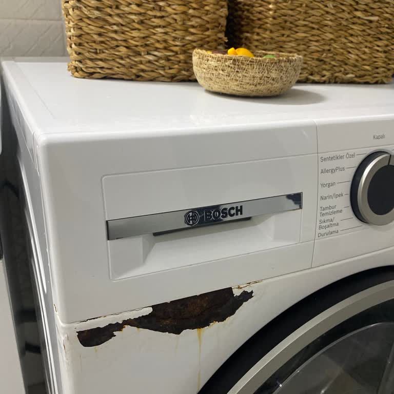 Bosch Çamaşır Makinesi Paslanma Sorunu