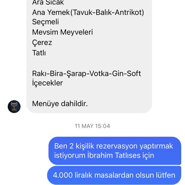 Günay Restaurant (Ankara) Ankara'daki Restoran Konser İptali Şikayeti