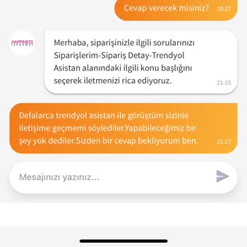 Trendyol Stok Olduğu Halde, İndirimde Alınan Ürünü İade Yapıyor.