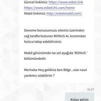 Esbet Bilgi Amaçlı Site Ödeme Yapmıyor