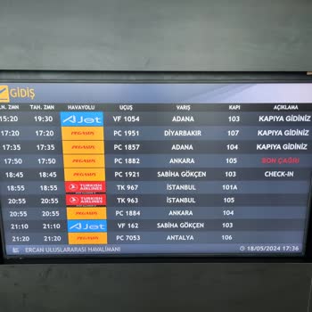 Pegasus Rötar Yapması Sonucu Havaalanında Bekletmesi